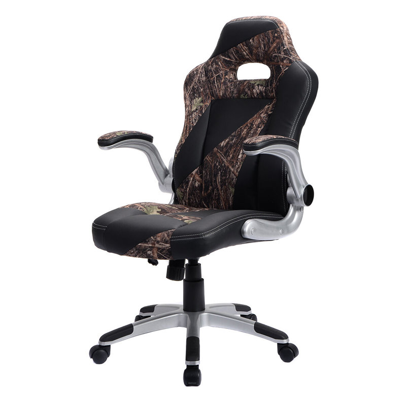 Symple Stuff Cotton and Mesh Gaming Chair