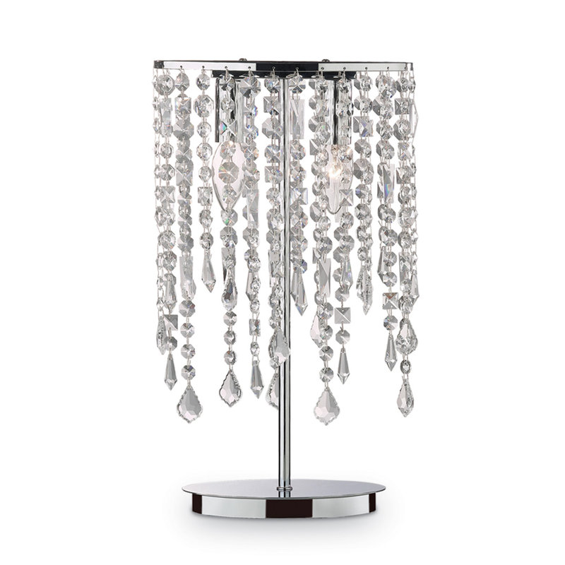 Haywood Metal Table Lamp, Chrome