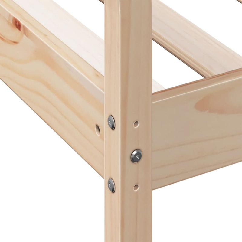 Allensby Solid Wood, Single (3'), Brown