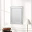 Seamus Bevelled Angled Framed Wall Mounted Accent Mirror-39298520-39298515