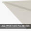 180.1cm X 130cm Rectangular Market Parasol