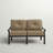 Lebanon 54'' Wide Metal Loveseat with Cushions