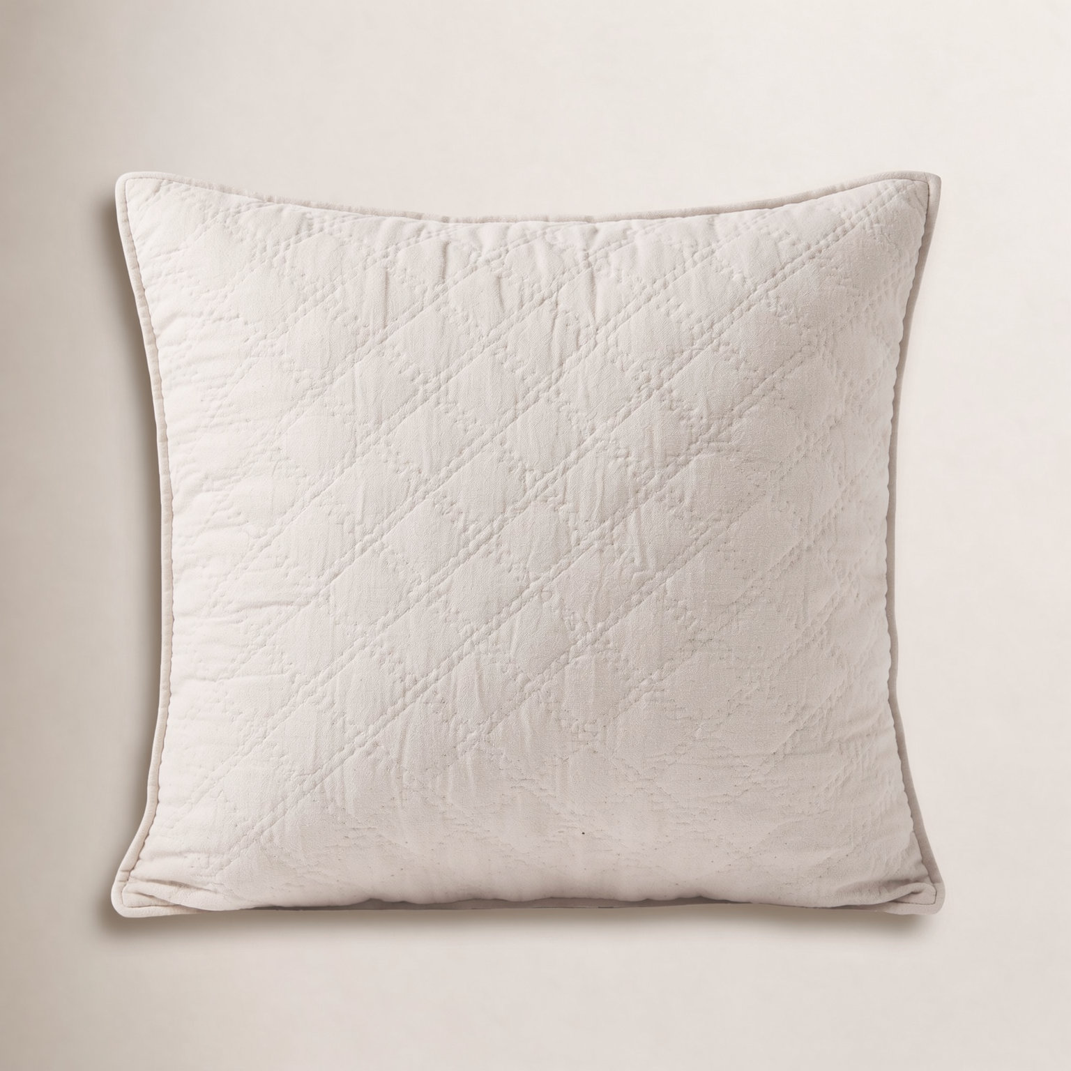 Gilmore Cotton Shams, Standard, Natural
