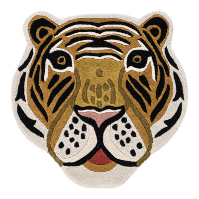 Tapis en laine pour enfants Unique Loom Tiger Playtime