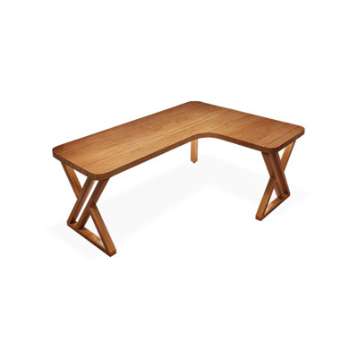 Modern L-shaped corner desk