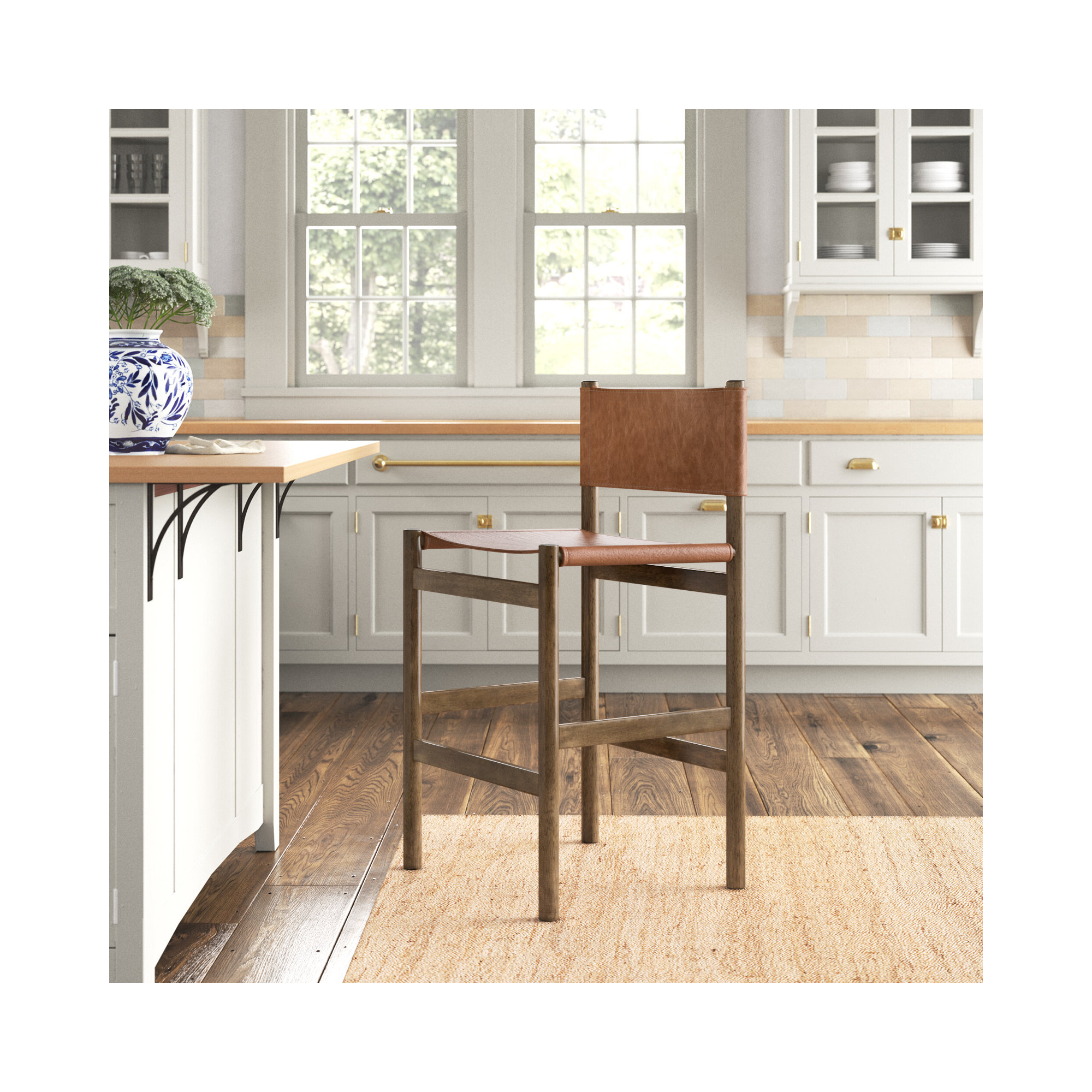 Matisse Counter & Bar Stool, Camel, Butterscotch, Counter Stool (26.5" Seat Height)