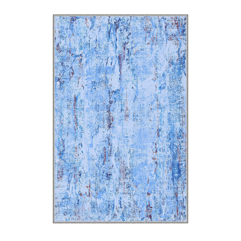 Premium Hall Carpet – 3.3 x 9.8 ft, 100% Polyester, 0.3 in Pile Height | Antibacterial, Non-Slip Underside, Machine Washable | 3D Digital Print Design, Durable & Easy to Clean, Ideal for Home Decor