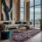 Machine Washable Purple Area Rug-1778432183