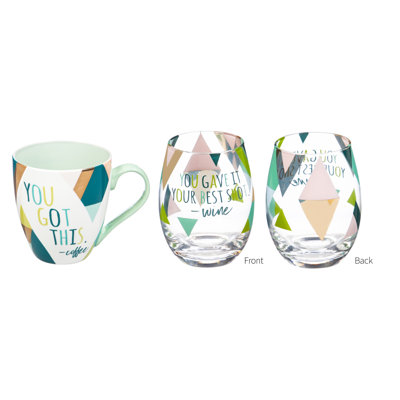 20oz. Handmade Wine Glass Set