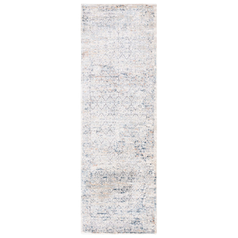 Tapis oriental Martha Stewart Performance, Tapis de couloir 2 pi 2 po x 8 pi