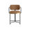 JALEN Upholstered Stool with Metal Frame