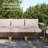 Salem 12 Piece Wicker Outdoor Patio Furniture Set, Rattan Sectional Patio Set with Cushions-697653