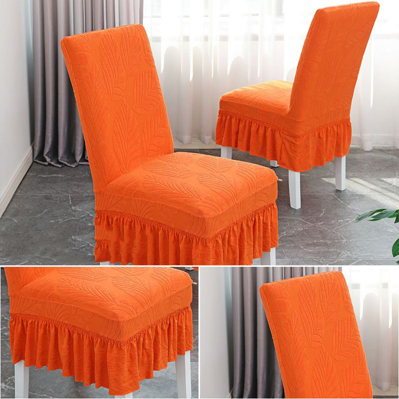 Housse pour chaise de salle à manger en polyester