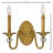 Eleanor 2-Light Candle Wall Light-793558970