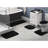 Mccluney 5 Piece Ultra Soft Bath Rug / Mat Set with a Non-Slip Backing-71910807