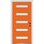 Porte d'entrée pré-suspendue lisse à 5 lumières à 5 lumières-40437368-40437361-40437365