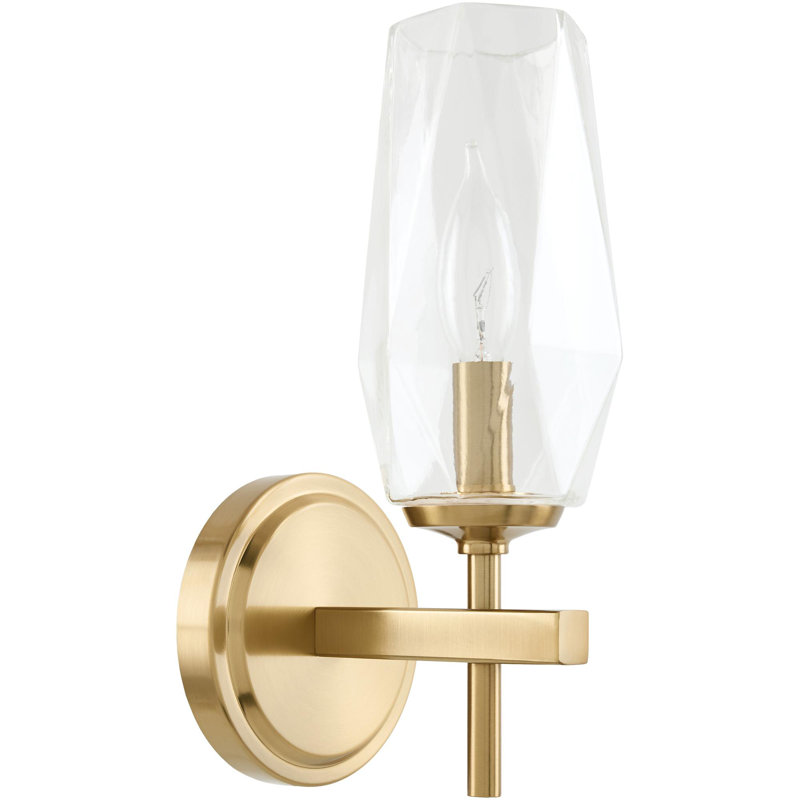 Soriano Wall Sconce, 1, Gold