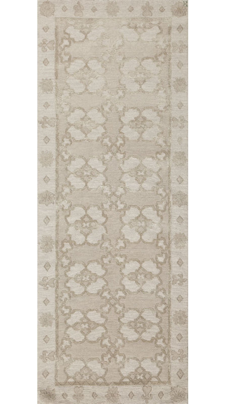 Christina Geometric Area Rug in Platinum/Silver, Rectangle 12' x 15'