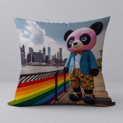 Reversible Throw Pillow