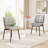 PU Leather Upholstered Dining Chairs With Stitched Detailing And Soft Padding - Perfect Side Chairs For Dining Rooms, Kitchens, And Living Rooms.-1779299459-1779299461