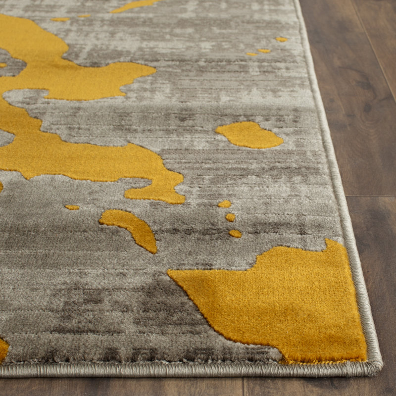 Lenexa Performance Abstract Rug, Rectangle 5'2" x 7'6"