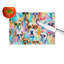 Boxer Hippie Dawg Glass Cutting Board Large