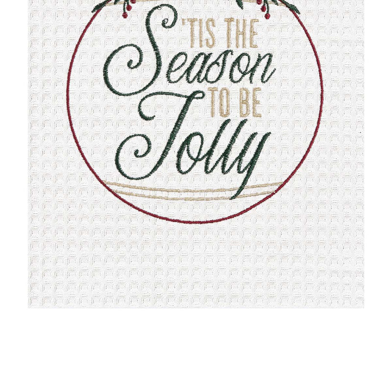 Season To Be Jolly Ornament Towel