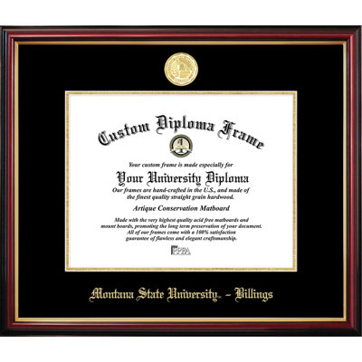 Montana State University Petite Diploma Frame