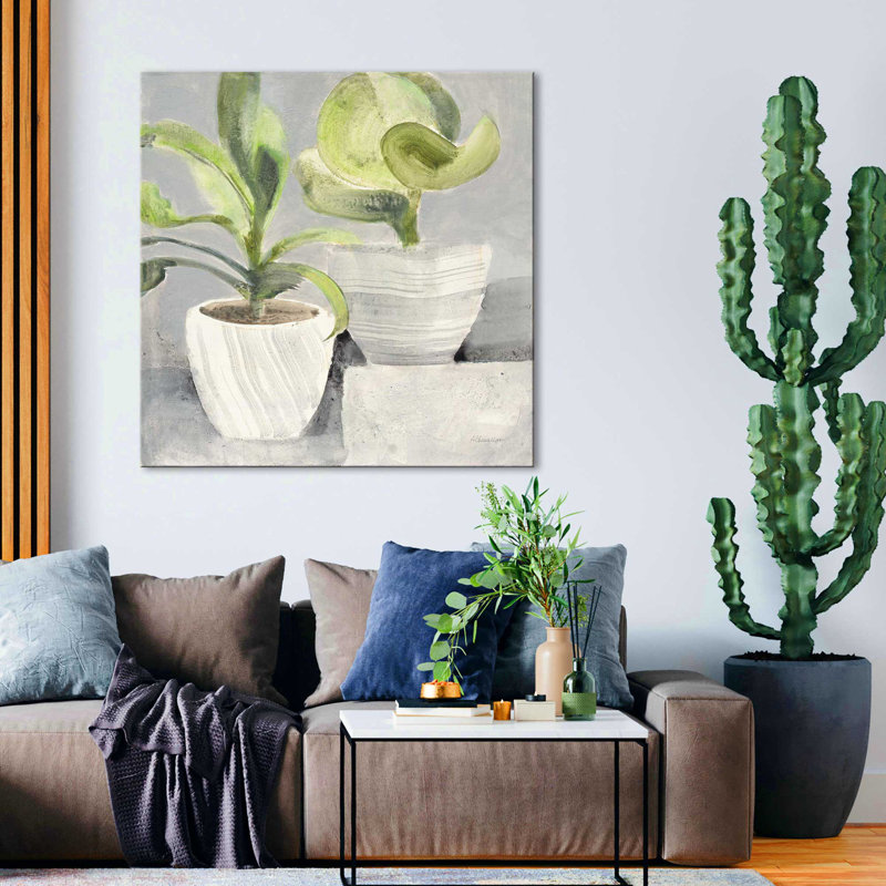 Nature morte - Peinture, Toile tendue, H 28 po x l 28 po x P 1,5 po