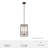 Chevron 4 - Light Square Pendant-74777691-91299786