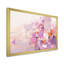 Rose et mauve, ombres abstraites - formes abstraites, art mural, salon-600028099-600028101