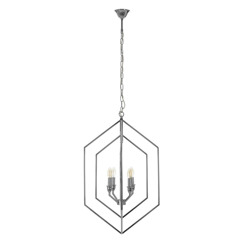 Elise 4 - Light Geometric Chandelier