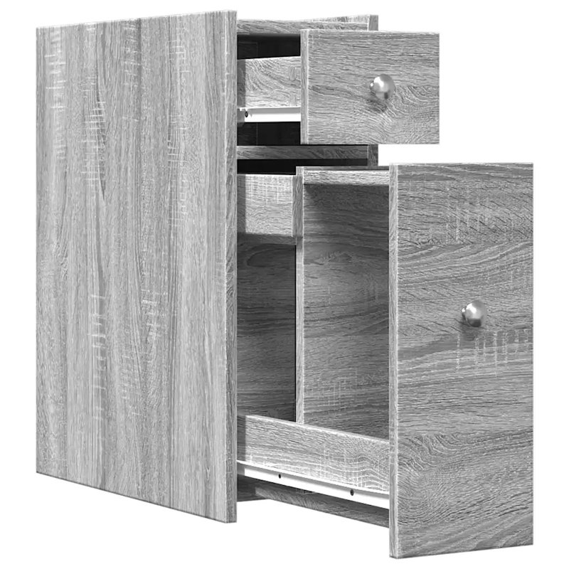 Arsis Bathroom Cabinet, Grey/Sonoma