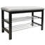 Faux Leather Upholstered Storage Bench
