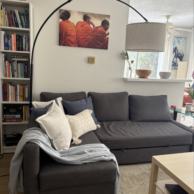 82“ Large Extendable Arc/Arced Floor Lamp