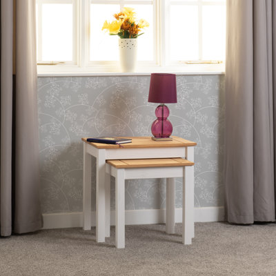Amary Solid Wood End Table