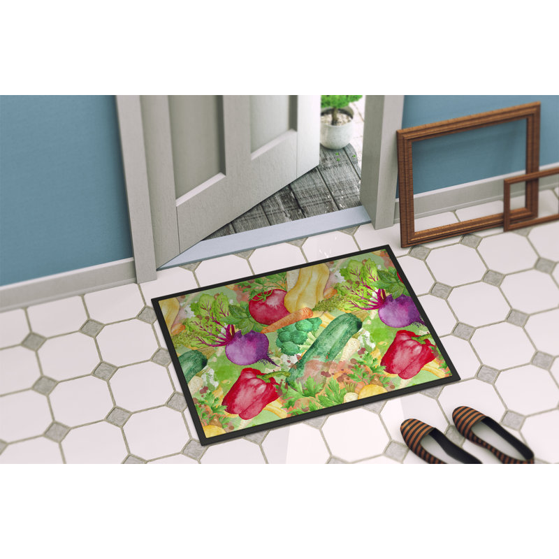 Non-Slip Outdoor Doormat, Rectangle 18" x 27"