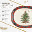 Spode Christmas Tree Tartan Rectangular Platter 14"