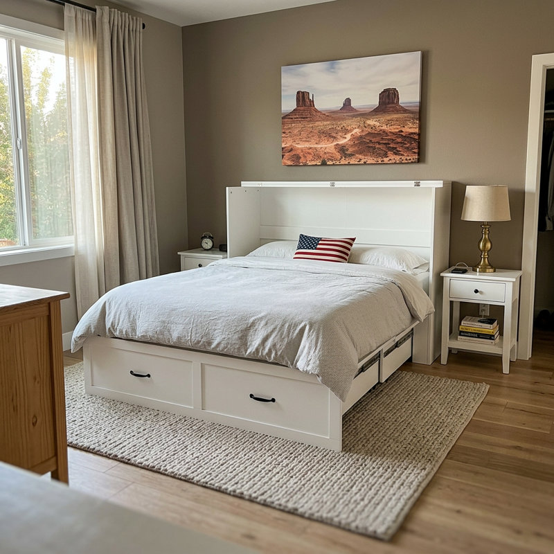61.8'' W Murphy Bed