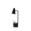 19.5" In Student Black Metal Task Desk Lamp W/ Organizer-1259707175