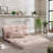 Budapest 43.3 " Upholstered Futon Chair-983972471