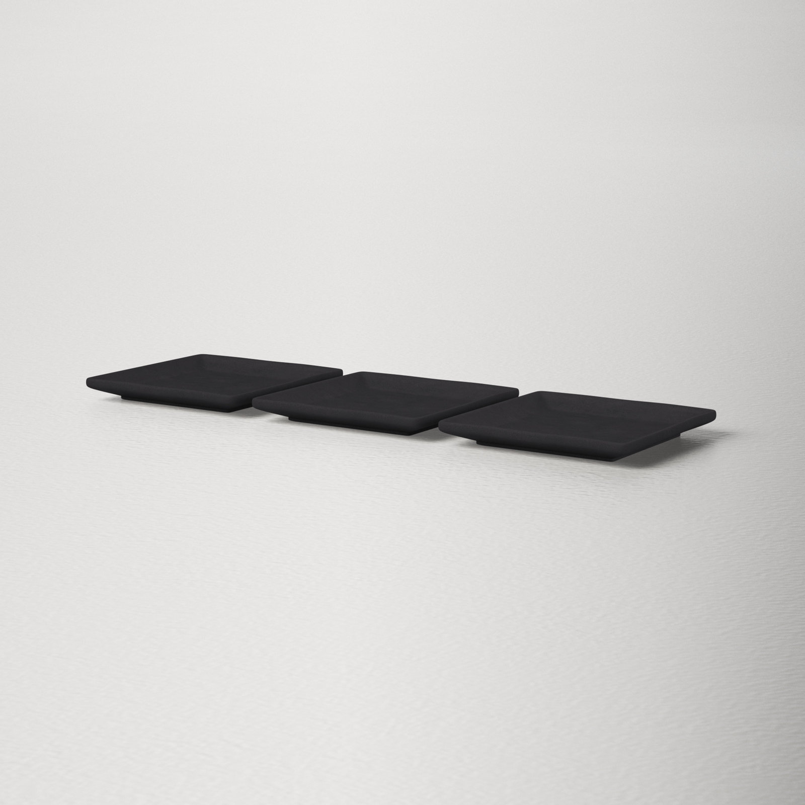 Borgen Square Condiment Server, Basalt