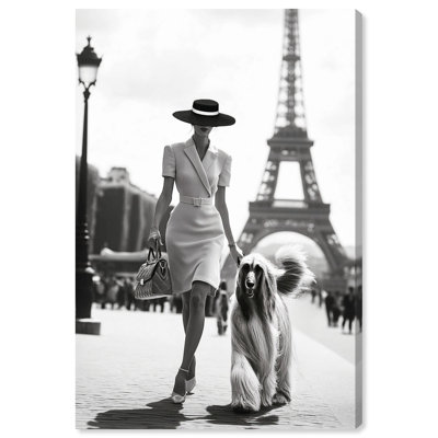 Fashionable Locks Noir Canvas by Art Remedy
