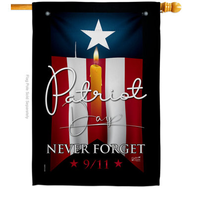 Bannière en polyester à 2 côtés 9/11