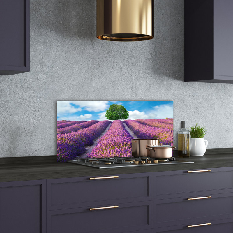Dorothea 50cm W x 100cm L Glass Peel and Stick Panel