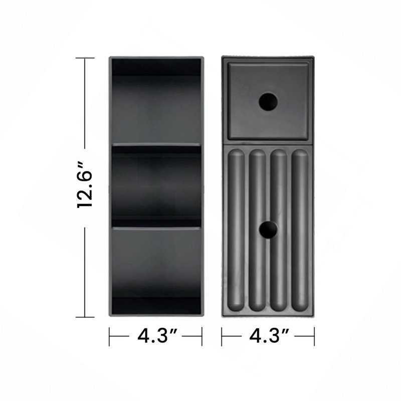 Striped Bathroom Vanity With White Ceramic Sink, Wall Mounted Floating Bathroom Vanity For Modern Bathroom, Pre-Assembled