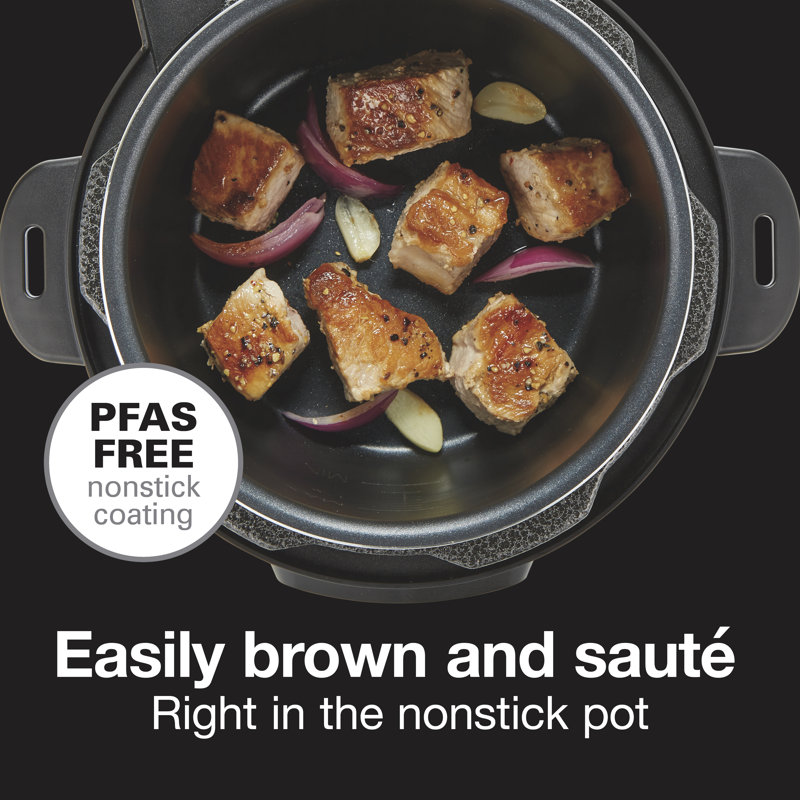 Stainless Steel 3 Quart Multi-Function Pressure Cooker