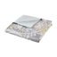 Housse de couette en coton pour très grand lit en gris avec accessoires de chambre faits de literie et d'oreillers lavables-116012558