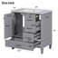 Ensemble de meuble-lavabo moderne avec lavabo 30 po, meuble-lavabo moderne avec porte à fermeture douce et 3 tiroirs, structure en bois massif-1520076368-1520076362