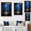 «Alaincourt Native Art Blue Celestial Guardians II», reproduction-1387706252-1387706255